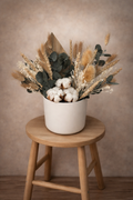 Fleur de coton Rêves En Fleurs, motif délicat et doux, illustrée en image.